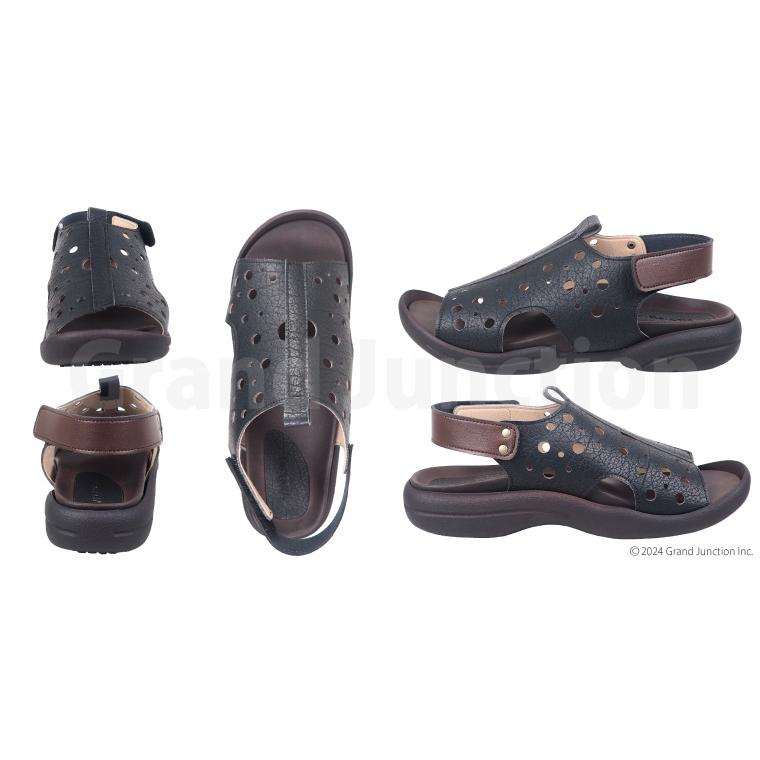 リゲッタ サンダル レディース 歩き やすい ぺたんこ サンダル 脱げ ない かかとあり かわいい ドット グミサンダル | Re:getA | 10