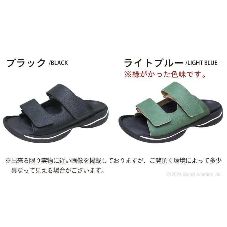 リゲッタ サンダル レディース 歩きやすい カジュアル 夏 疲れない つっかけ 黒 厚底 幅広 オフィス | Re:getA | 15