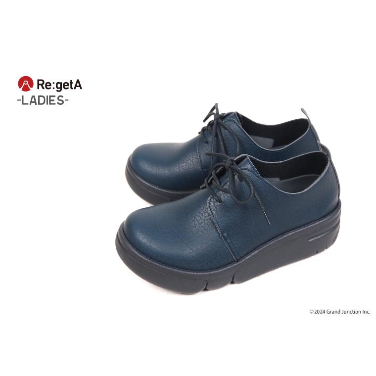 リゲッタ 靴 厚底 シューズ 軽い 疲れない 歩きやすい 幅広 大きいサイズ 黒 shoes | Re:getA | 04