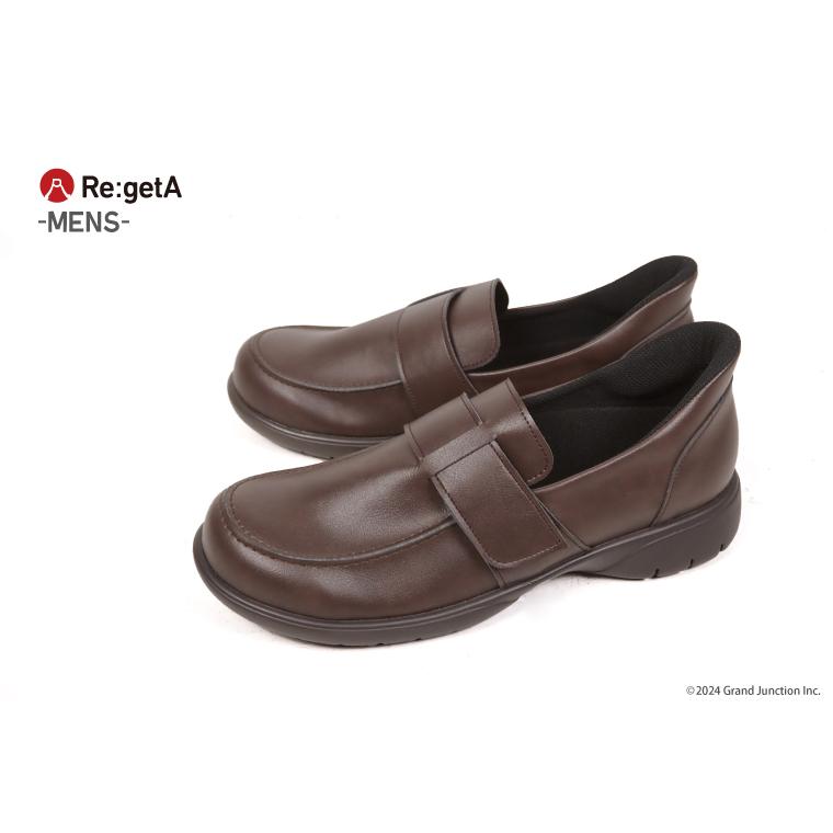 リゲッタ メンズ シューズ ローファー 手を使わずに履ける 靴 SuttOn shoes | Re:getA | 04
