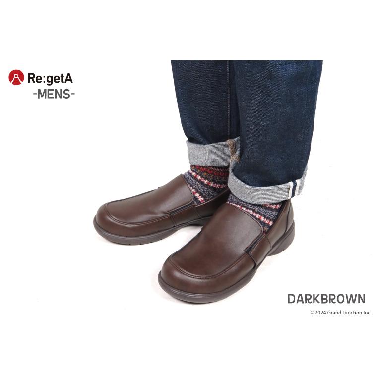 リゲッタ メンズ シューズ ローファー 手を使わずに履ける 靴 SuttOn shoes | Re:getA | 06