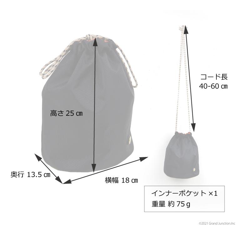 THE CANVET（ザ キャンヴェット） 巾着バッグ 巾着ポーチ キンチャク
