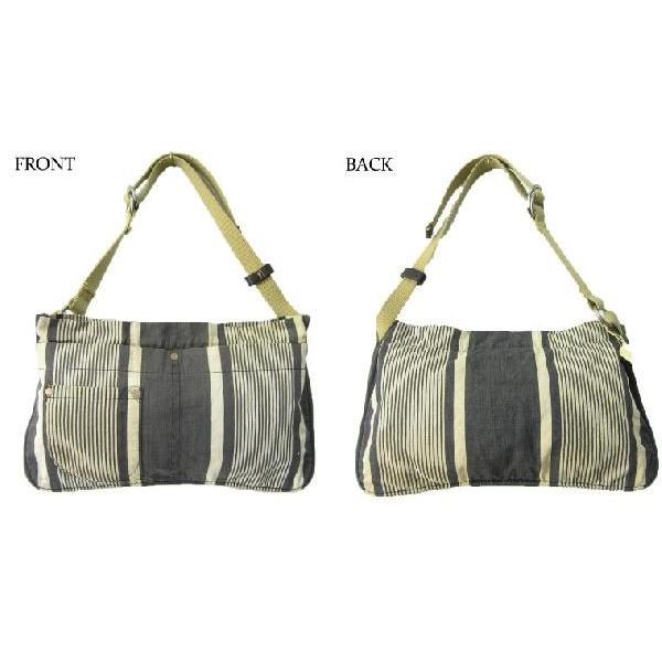 ウエストバッグ メンズ レディース TK.Garment Supply ストライプエプロンバッグ ベッドシーツ ビンテージリメイク ハンドメイド日本製 |  | 03