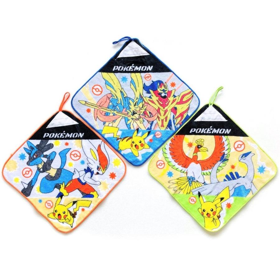 Pokemon（ポケモン） ポケットモンスター ループタオル 3枚セット