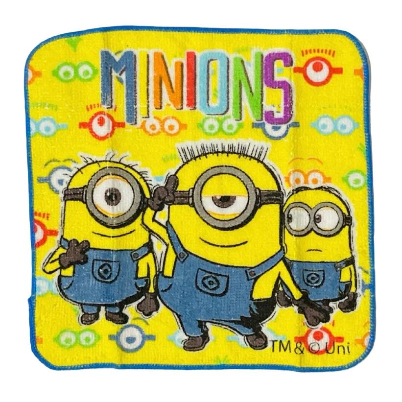 MINIONS（ミニオンズ） ミニタオル 3枚セット プチタオル ハンドタオル