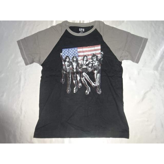 送料185円・H1002■ KISS Tシャツ　Mサイズ　ユニクロ | 