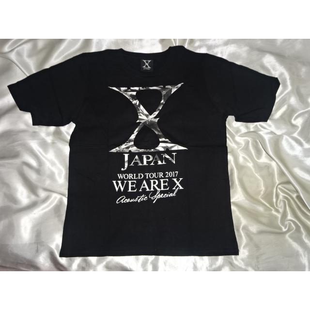 送料185円・H1065■ WE ARE X JAPAN　Tシャツ　Mサイズ　WORLD TOUR 2017 | 
