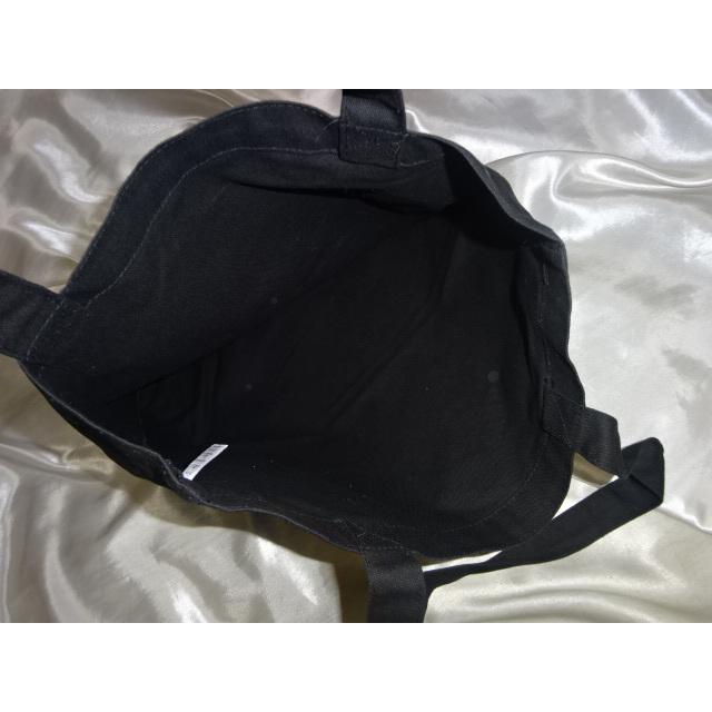 送料185円・H1102■ ZIGGY 森重樹一　黒い唇柄の トートバッグ |  | 02