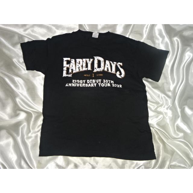 送料185円・H1104■ ZIGGY　Tシャツ　Mサイズ　EARLY DAYS TOUR 2022 | 