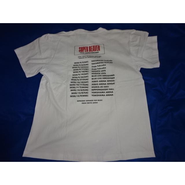 送料185円・H1178■ SUPER BEAVER　15thらくだ　Tシャツ　ホワイト |  | 01