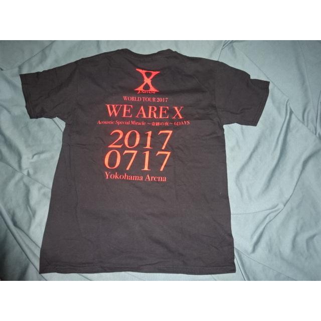 送料185円・H1227■ X JAPAN　Tシャツ　20170717横浜アリーナ |  | 01