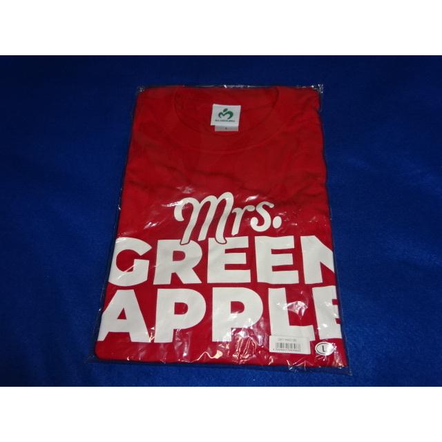 送料185円・H1700□ Mrs. GREEN APPLE 未開封の MGA Autumn Tシャツ 赤