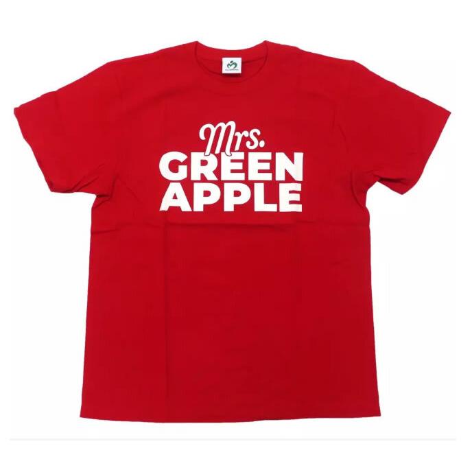 MrsGreenApple Tシャツ未開封 送料185円・H1700□ Mrs. GREEN APPLE 未開封の MGA Autumn Tシャツ 赤