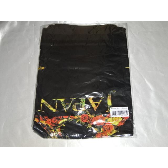 送料185円・H790■X JAPAN 未開封の デイリー　Tシャツ Mサイズ　*タグ折れあり |  | 02