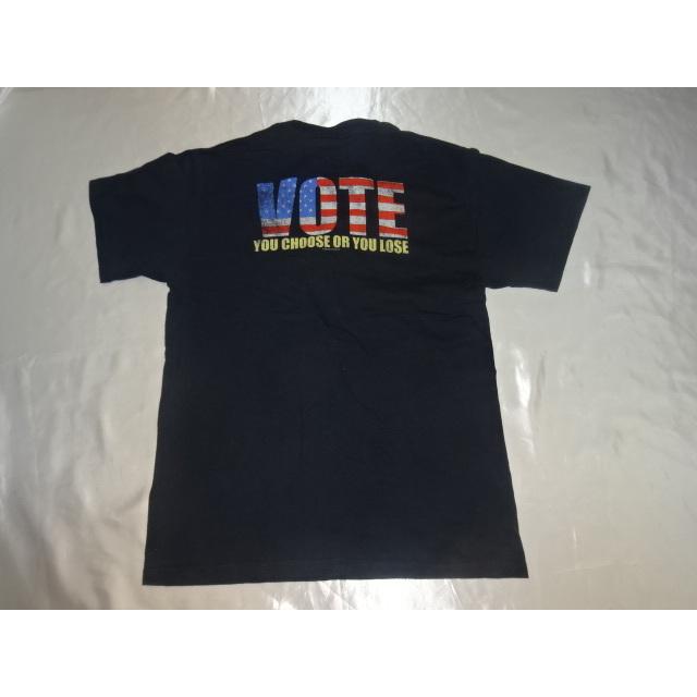 送料185円・H957■ KISS (C)2008 オバマ Tシャツ　Mサイズ OBAMA　*商品詳細必読* |  | 01