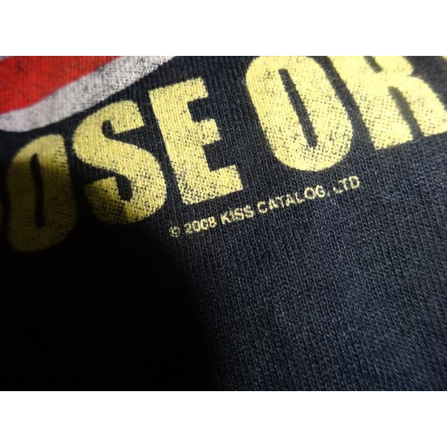 送料185円・H957■ KISS (C)2008 オバマ Tシャツ　Mサイズ OBAMA　*商品詳細必読* |  | 02