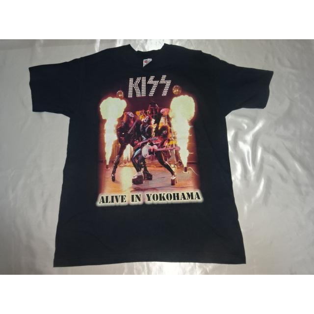 送料185円・H979■ KISS　2003年 横浜公演 Tシャツ　Lサイズ　*商品詳細必読* | 