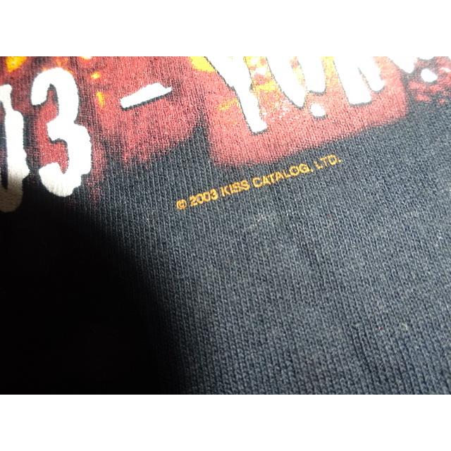 送料185円・H979■ KISS　2003年 横浜公演 Tシャツ　Lサイズ　*商品詳細必読* |  | 02