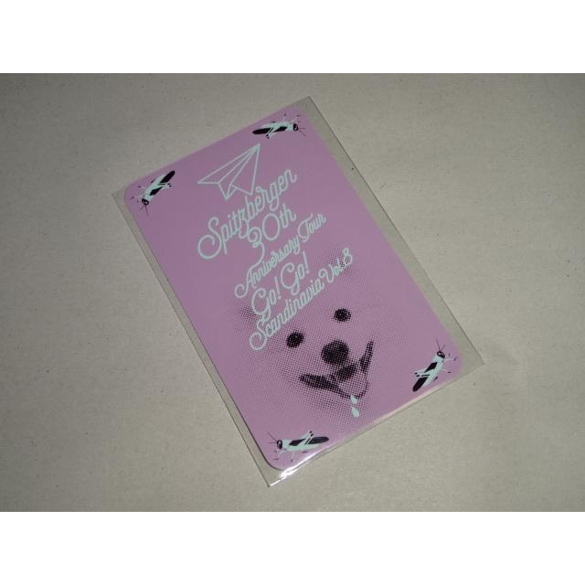 送料185円・hama414■ スピッツ　プリント(印刷)サイン入りの トレカ　トレーディングカード　ゴースカ |  | 01