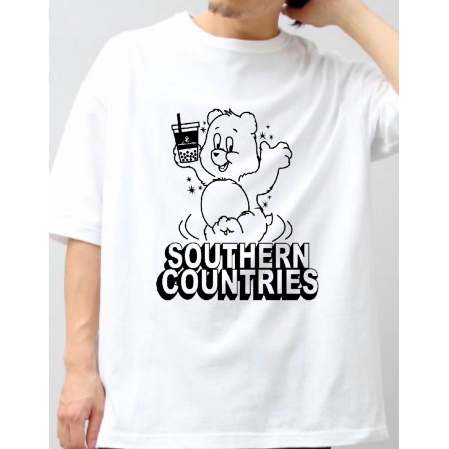 Tシャツ かっこいい お洒落 ロゴ デザイン 高品質 ストリート ストリートブランド 熊 くま クマ カワイイ 女子 タピオカ 1171 Southerncountries 通販 Yahoo ショッピング