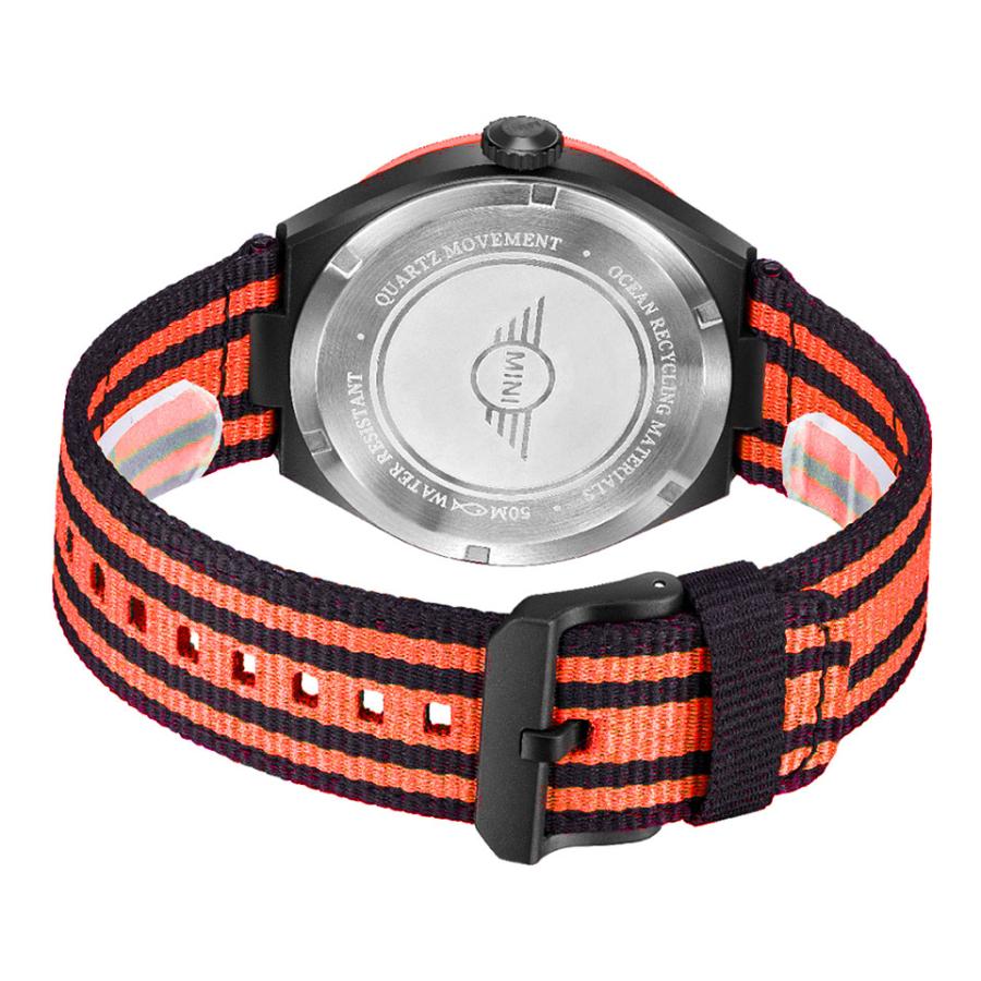 MINI（ミニ） メンズ腕時計 オレンジ MINI UPCYCLE WATCH 161701 海洋