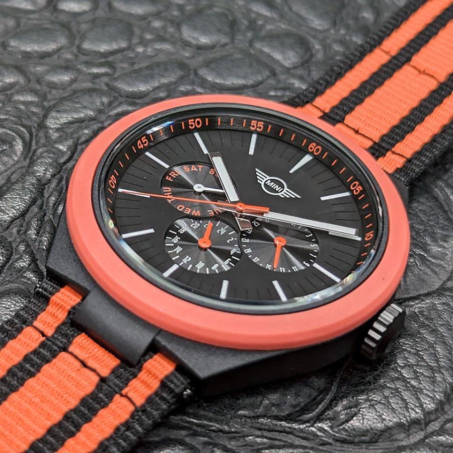 MINI（ミニ） メンズ腕時計 オレンジ MINI UPCYCLE WATCH 161701 海洋