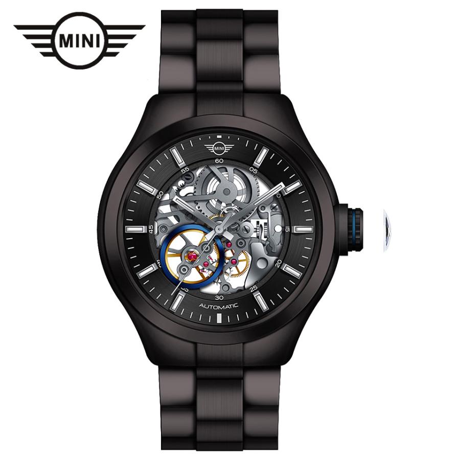 MINI（ミニ） MINI AUTOMATIC WATCH 161801A ブラック 42mm メンズ 