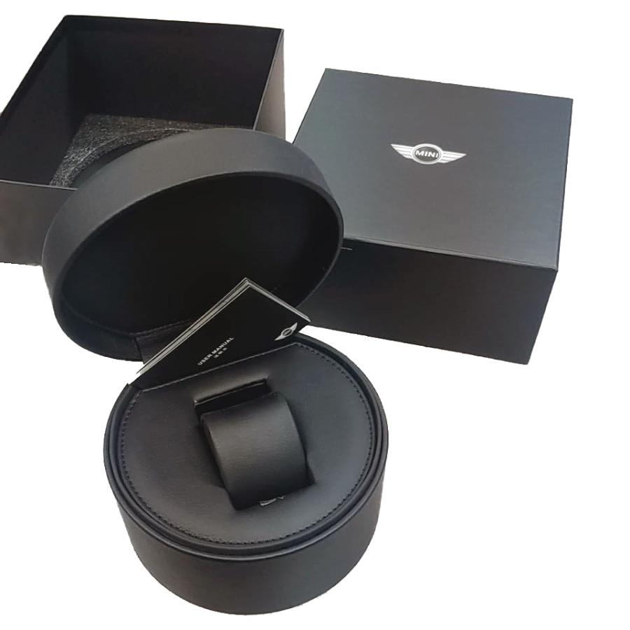 ミニ レディース腕時計 オートマティックウォッチ MINI AUTOMATIC WATCH 161805 ブラック 36mm 両面スケルトン 自動巻き シリコンラバー ミニクーパー 爆買の画像