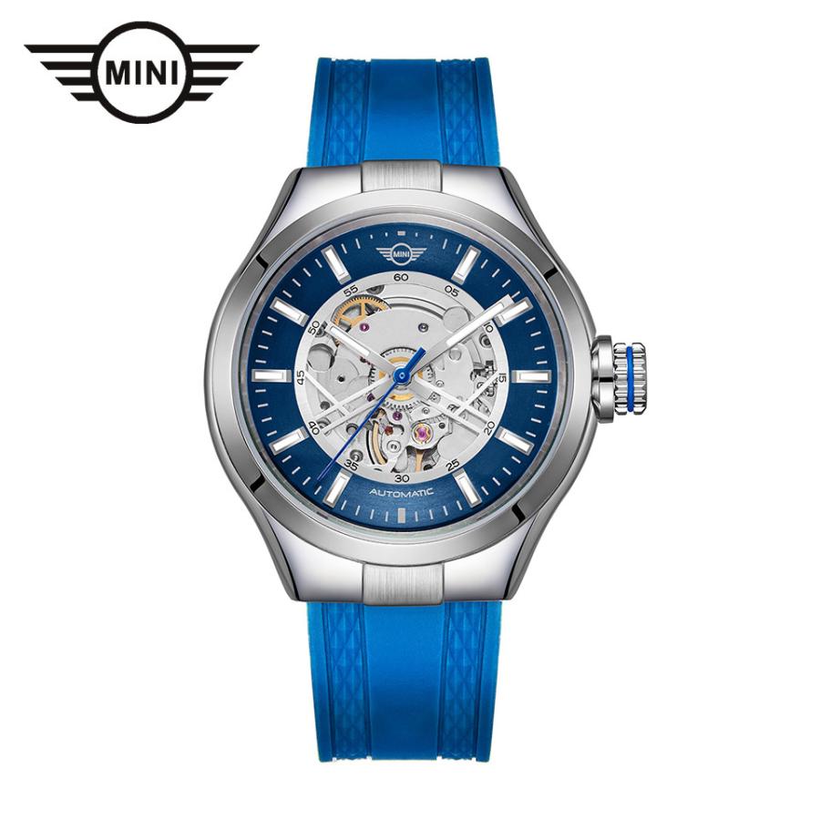 MINI（ミニ） MINI AUTOMATIC WATCH オートマティックウォッチ 161807 ブルー 36mm レディース腕時計 両面 ...