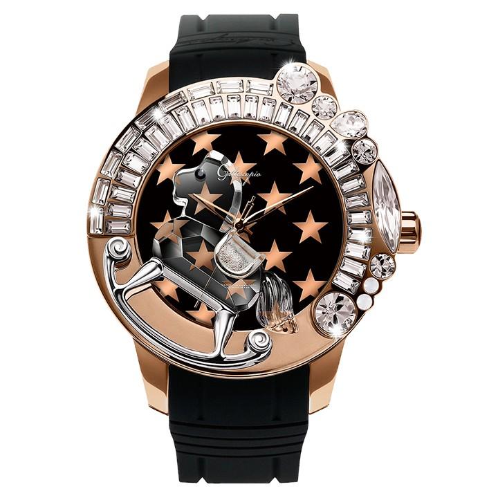 スワロフスキーのキラキラ腕時計 Galtiscopio(ガルティスコピオ) STAR