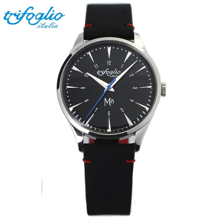 トリフォグリオ メンズ腕時計 Trifoglio Italia M8 スイープセコンド  