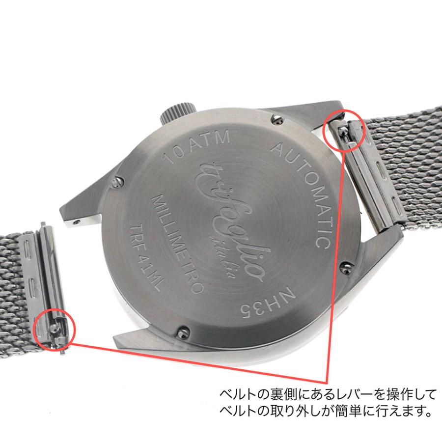 トリフォグリオ ミリメトロ IV MLIV000SSWH 回転ディスク 白文字