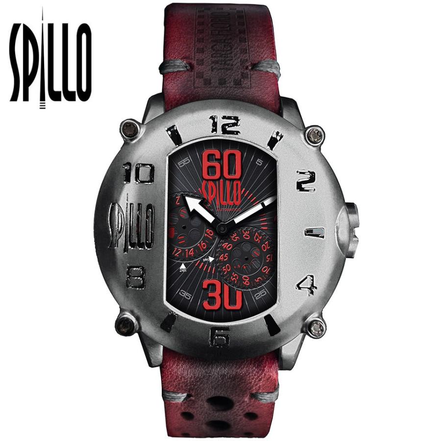 スピーロ メンズ時計 タルガ フローリオ公式タイムキーパー 3本限定モデル Spillo P4 Targa Florio 自動巻き イタリア時計 ドライバーズウォッチ P4 Targa Florio Global Branding 通販 Yahoo ショッピング