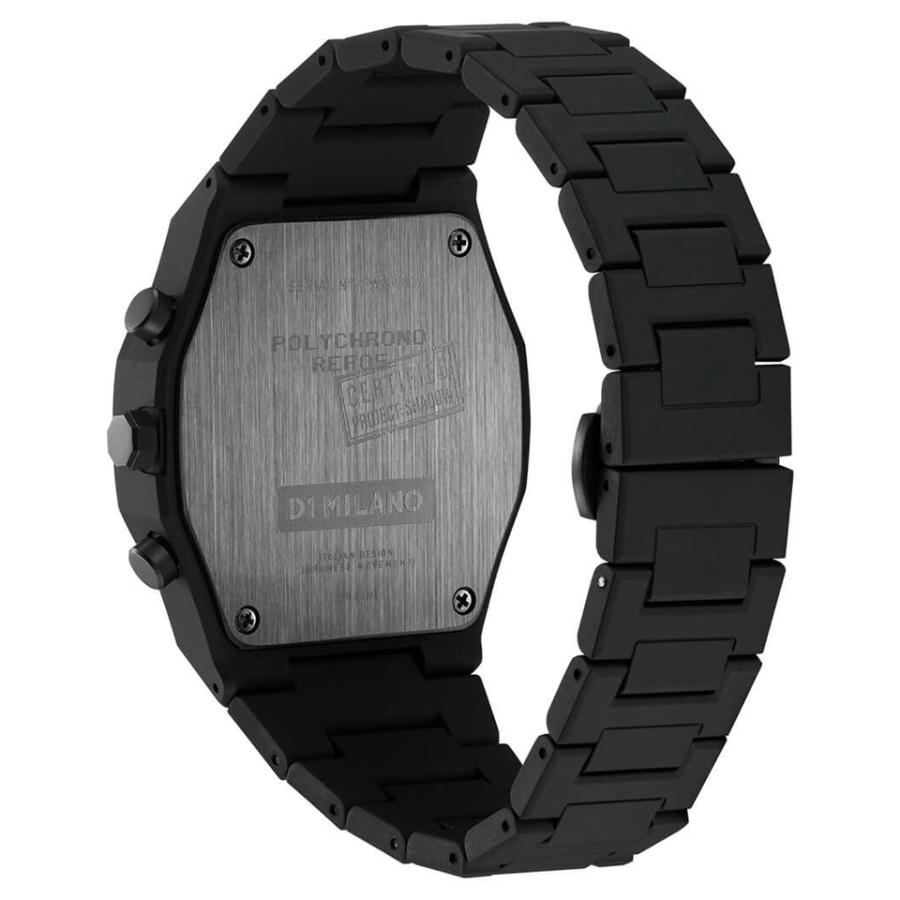 D1 MILANO ディーワンミラノ POLYCHRONO SHADOW PHBJSH オールブラック 