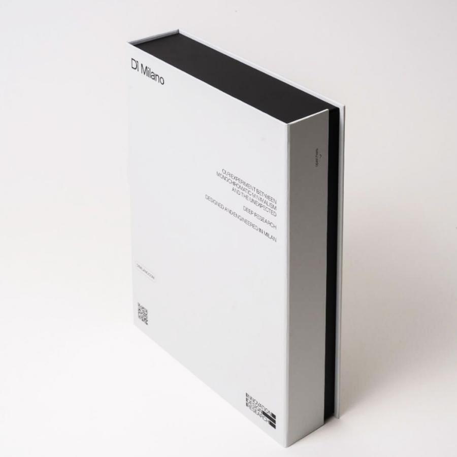 メンズ腕時計 ディーワンミラノ ウルトラシン リ ガン UTBJ41 薄型ケース 黒文字盤 SSブレスレット D1 MILANO ULTRATHIN RE GUN 【正規品】の画像