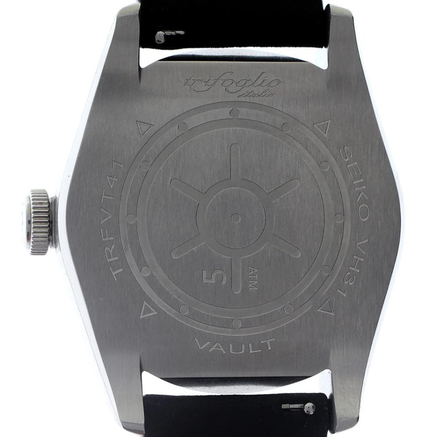 Trifoglio Italia VAULT スパイウォッチ 小物収納ギミック トリフォグリオ ヴォルト Trifoglio Italia VAULT VT421SS-SBL スパイ