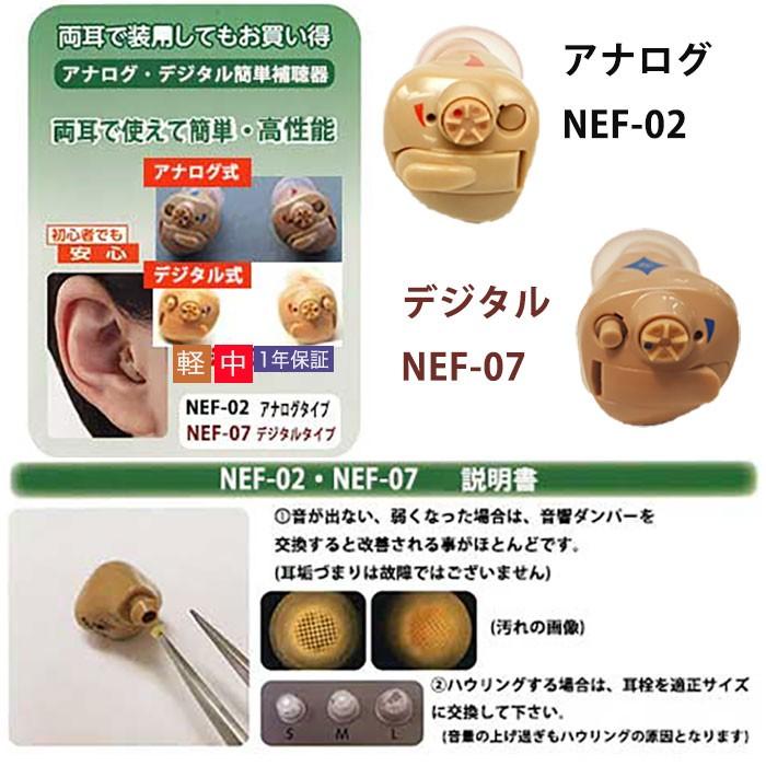 ニコン（Nikon） ニコン耳あな式簡単補聴器 NEF-02 日本製 : Gl Gate