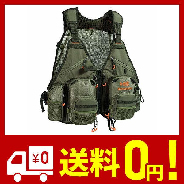Bassdash バスダッシュ フライフィッシング用 フィッシングベスト 渓流釣りベスト メンズ アウトドアベスト フリーサイズ Glad Express 通販 Yahoo ショッピング