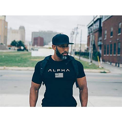 ジムtシャツ ストレッチ 半袖 細身 フィットネス トレーニング 筋トレ スポーツ おしゃれ メンズ 速乾性 Xxl ブラック ホワイト トップス ジャージ以外 大切な Www Paulienvisscher Nl