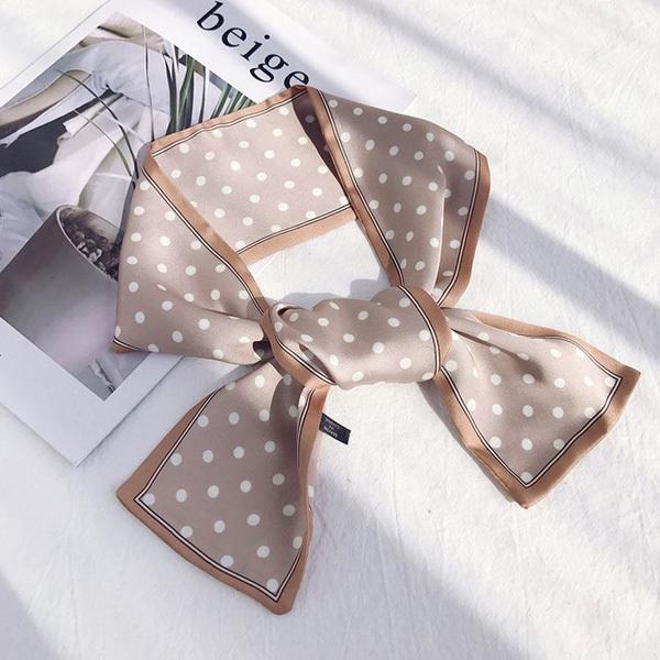 gulamu jewelry 水玉模様 ドット柄 スカーフ ヘアバンド ヘア  