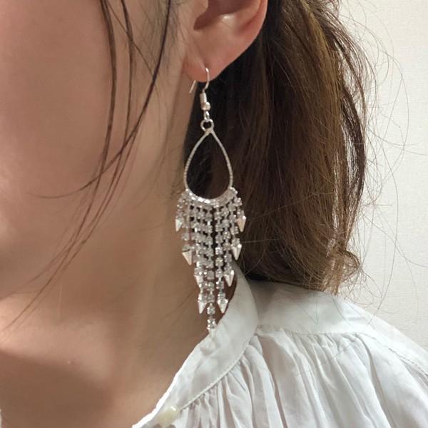 gulamu jewelry（グラム ジュエリー） シャンデリア フックピアス