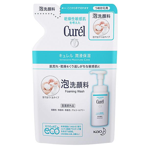Curel 【3個セット】キュレル 泡洗顔料 つめかえ用 130mL×3個セット