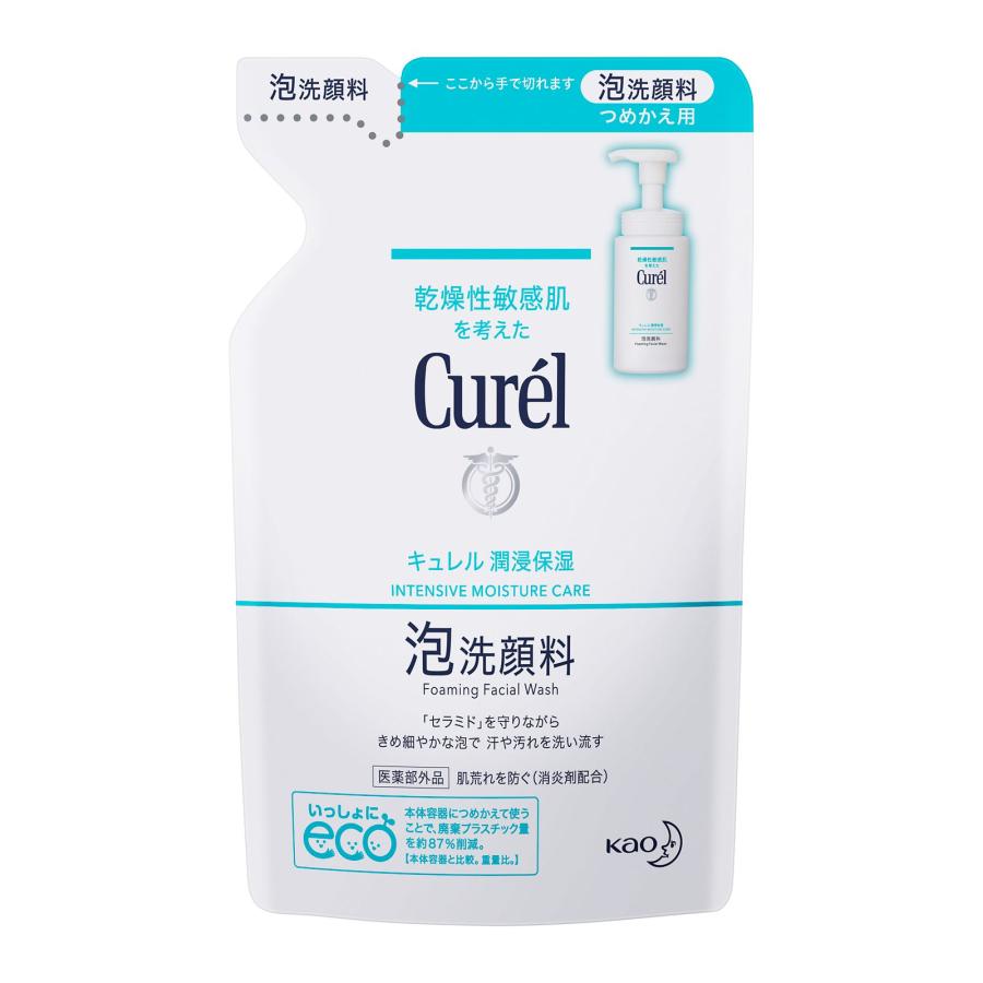 洗顔 キュレル 泡洗顔料(つめかえ用) 130ml 花王 Curel（Yahoo!・イオンスタイルオンラインGBショップ）
