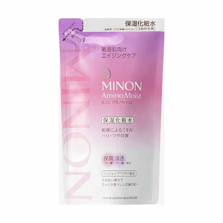 化粧水 MINON(ミノン) アミノモイスト エイジングケアローション つめかえ用 130mL 第一三共ヘルスケア｜glambeautique