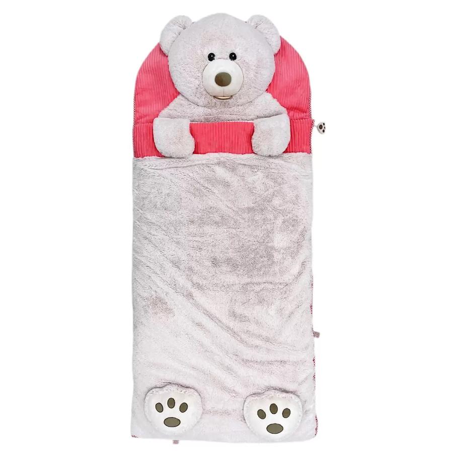 ハグファン もこもこ 子供用寝袋 子ども お昼寝 キャンプ アウトドア 洗濯機使用可 ふわふわ柔らか ジッパープルタブつき 誕生日 プレゼント