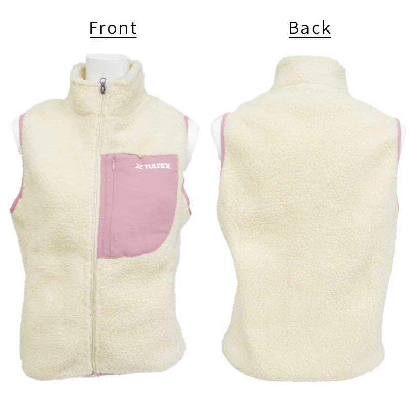 Tultex タルテックス レディース ボアフリースベスト 防寒 防風 保温 保湿 大きいサイズ フード無し ジャケット 大人 女性 Lx Glamore グラモア 通販 Yahoo ショッピング