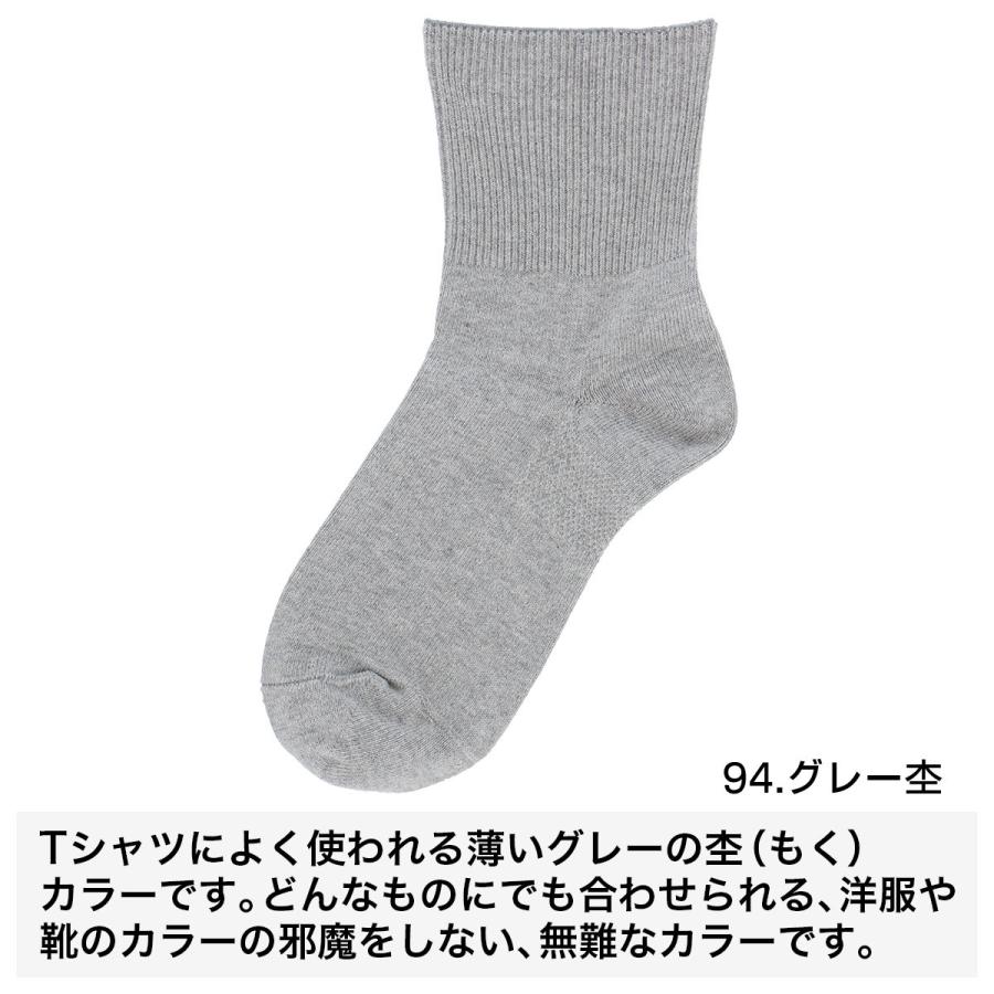 ナイガイ×ミライロ みんなのくつした ユニバーサルデザイン ソックス 日本製「ゴムのないくつした」ゴムなしフィット クルー丈 02302900｜glanage｜04