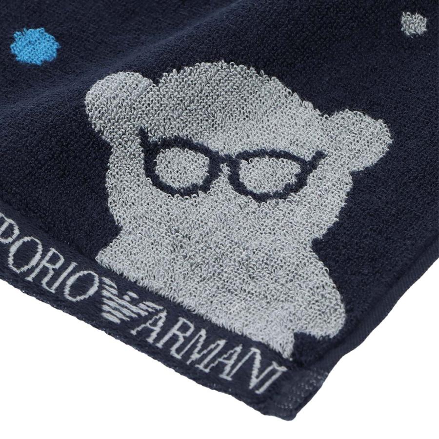 EMPORIO ARMANI エンポリオ アルマーニ ハンカチ BIGベア＆イーグル 綿