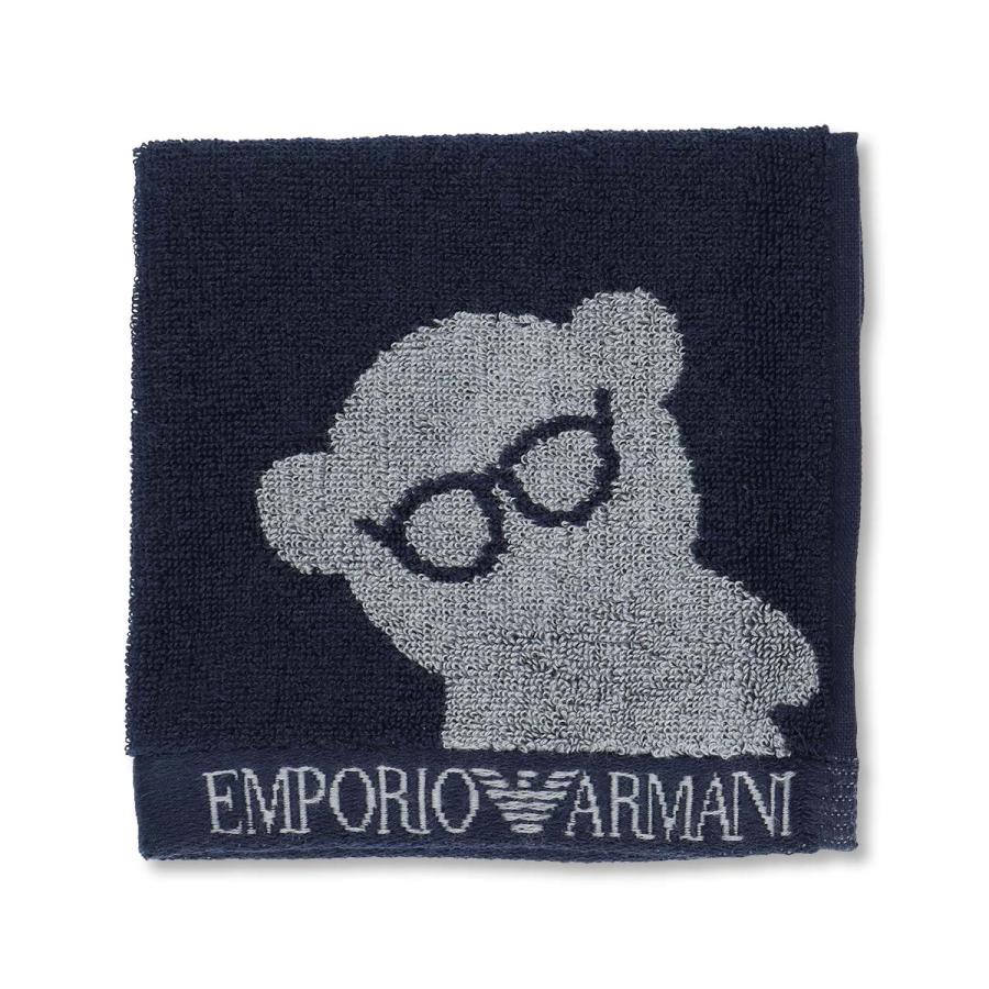 EMPORIO ARMANI エンポリオ アルマーニ ハンカチ BIGベア＆イーグル 綿