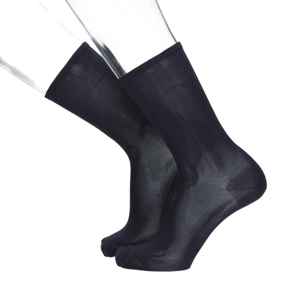 DAKS - DAKS 新品　50%off ダックス　Ｍ　黒 DAKS（ダックス） ビジネス ソックス メンズ 平無地 かかとしっかり